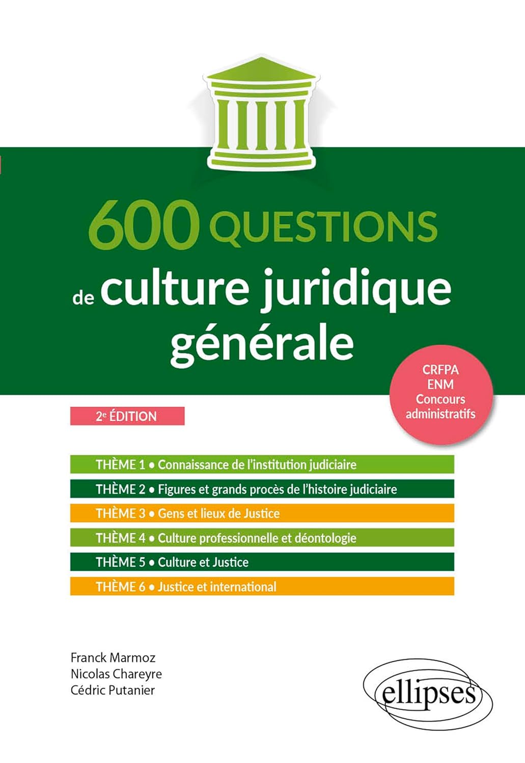 600 QUESTIONS DE CULTURE JURIDIQUE GENERQLE