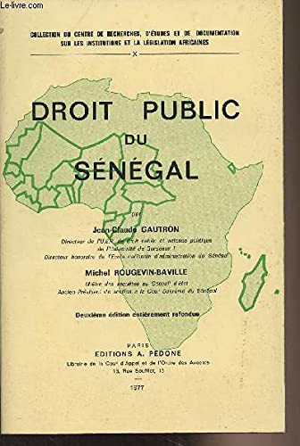 DROIT PUBLIC DU SENEGAL 