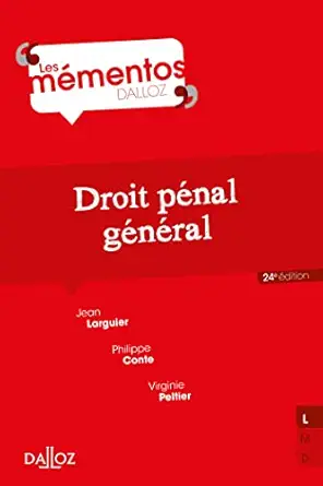 Droit pénal général. 24e éd.